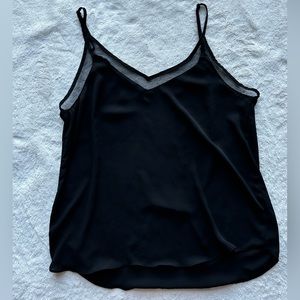 Mesh Panel Tank Top